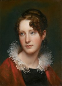 Retrato de Rosalba Peale, ca. 1820 de Rembrandt Peale