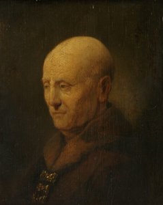 Retrato de un hombre, quizás el padre de Rembrandt, Harmen Gerritsz van Rijn de Rembrandt van Rijn (copy after)