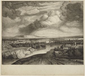 «---- Orage», según Rembrandt de Rembrandt van Rijn