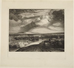 «---- Tormenta» según Rembrandt de Rembrandt van Rijn