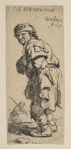 Un campesino llamando: T es vinnich kout de Rembrandt van Rijn