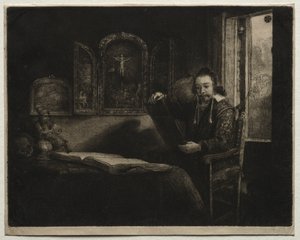 Abraham Francen, boticario de Rembrandt van Rijn