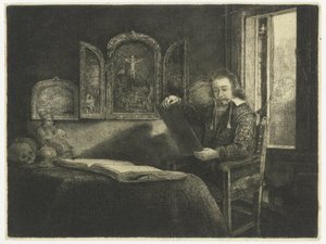 Abraham Francen, boticario de Rembrandt van Rijn