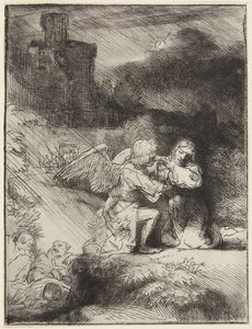 La agonía en el huerto de Rembrandt van Rijn