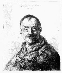 Una cabeza oriental, 1635 de Rembrandt van Rijn