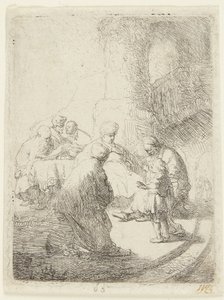 Cristo discutiendo con los doctores de Rembrandt van Rijn