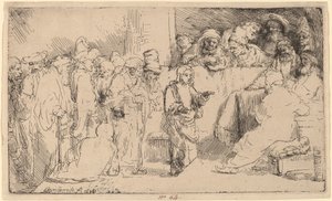 Cristo Disputando con los Doctores: un Boceto
