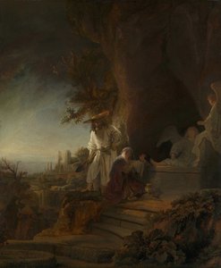 Cristo aparece a María Magdalena Noli me tangere, 1638 de Rembrandt van Rijn