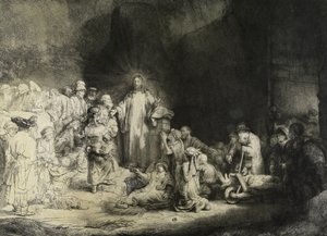 Cristo sanando a los enfermos: la 
