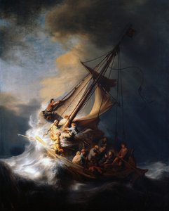 Cristo en la tormenta en el lago de Galilea, 1633