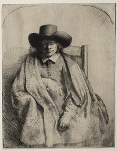 Clement de Jonghe, vendedor de grabados de Rembrandt van Rijn