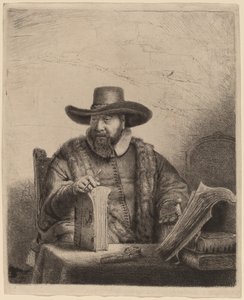 Cornelis Claesz Anslo de Rembrandt van Rijn