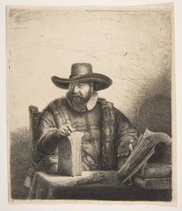 Cornelis Claesz Anslo, predicador de Rembrandt van Rijn