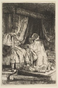 David en Oración, 1652