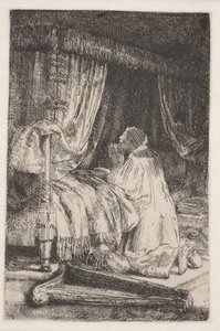 David rezando de Rembrandt van Rijn