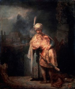Despedida de David a Jonathan, 1642 de Rembrandt van Rijn