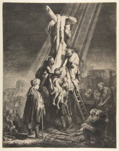 Descenso de la cruz de Rembrandt van Rijn