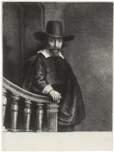 Ephraim Bueno, médico judío, 1647 de Rembrandt van Rijn