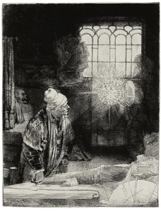 Fausto, ca 1652 de Rembrandt van Rijn