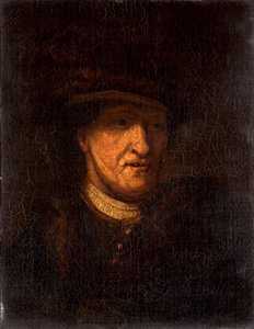 Cabeza de un Hombre, c.1825 de Rembrandt van Rijn