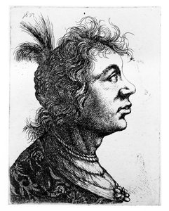 Cabeza de una mujer, 1637