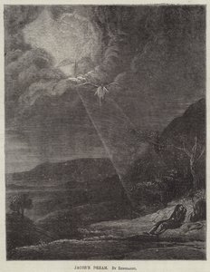 El Sueño de Jacob de Rembrandt van Rijn