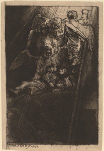 La Escalera de Jacob de Rembrandt van Rijn