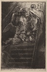 La escalera de Jacob de Rembrandt van Rijn