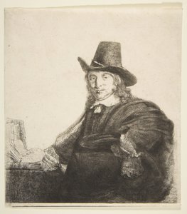 Jan Asselijn, Pintor Krabbetje, ca. 1646 de Rembrandt van Rijn
