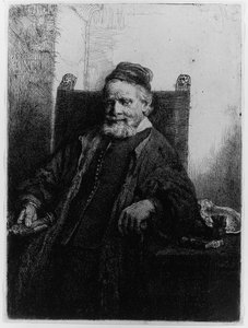 Jan Lutma, Orfebre, 1656 de Rembrandt van Rijn