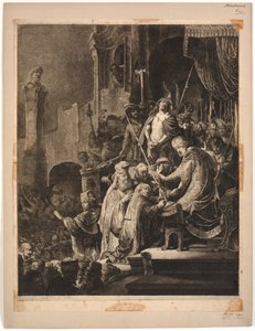 Jesús Ante Pilato de Rembrandt van Rijn