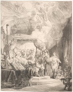 La muerte de la Virgen María de Rembrandt van Rijn