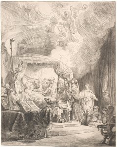 La muerte de la Virgen María de Rembrandt van Rijn