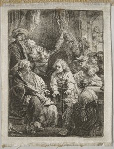 José Contando sus Sueños de Rembrandt van Rijn