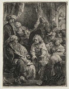 José Contando sus Sueños, 1638 de Rembrandt van Rijn