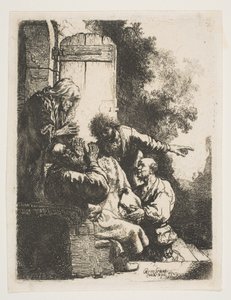 El abrigo de José traído a Jacob, ca. 1633