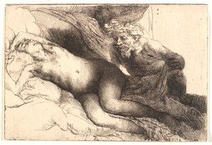 Júpiter y Antíope: la placa más grande de Rembrandt van Rijn