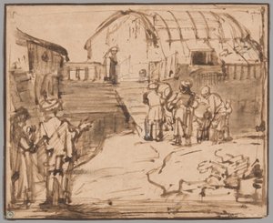 El Arca de Noé de Rembrandt van Rijn