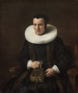 Anciana con un libro, 1647 de Rembrandt van Rijn