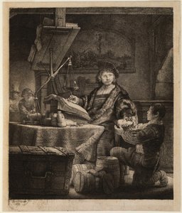 Retrato del pesador de oro Jan Uytenbogaert de Rembrandt van Rijn