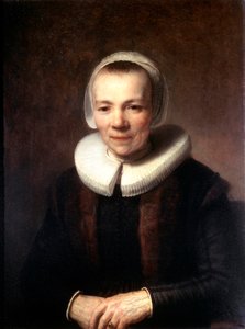 Retrato de Baartje Martens-Doomer de Rembrandt van Rijn