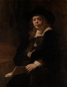 Retrato de Gerard de Lairesse, 1665-67 de Rembrandt van Rijn
