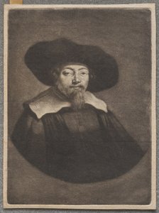 Retrato de Samuel Manasseh Ben Israel de Rembrandt van Rijn