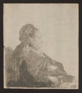 Retrato de mi madre de Rembrandt van Rijn