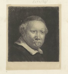 Retrato del escritor Lieven Willemsz. van Coppenol: plato grande Recueil de quatre-vingt-cinq estampes originales (título de la serie)