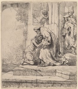El regreso del hijo pródigo de Rembrandt van Rijn