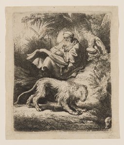 San Jerónimo leyendo de Rembrandt van Rijn