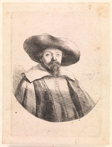 Samuel Manasseh Ben Israel, autor judío de Rembrandt van Rijn