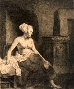 Desnudo femenino sentado, 1658