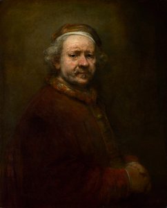 Autorretrato a la edad de 63 años, 1669 de Rembrandt van Rijn